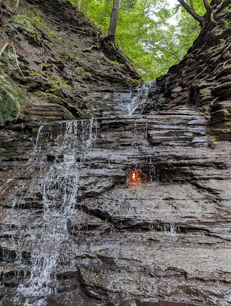 A Hike to Find the Eternal Flame in New York - Camping With Kayla